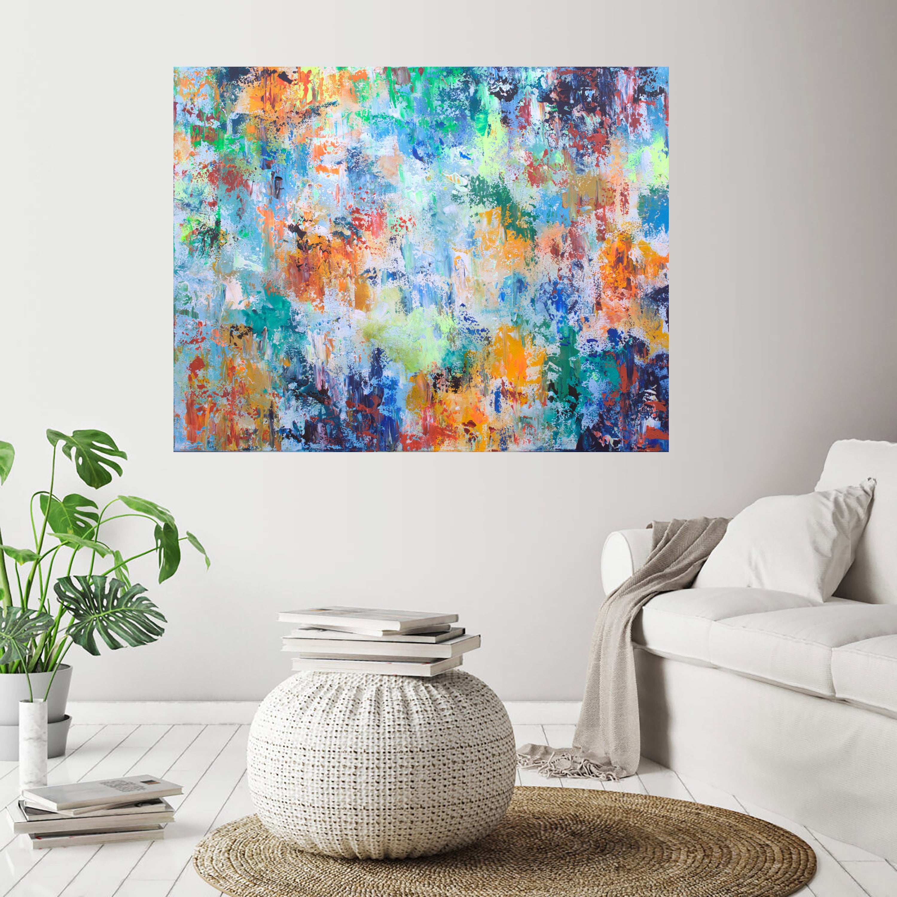 Water Reflections - Original Painting by Susan Wooler