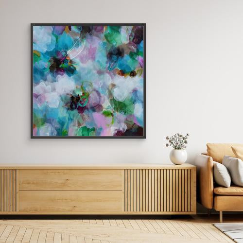 Breathe - Framed Canvas Print by Susan Wooler