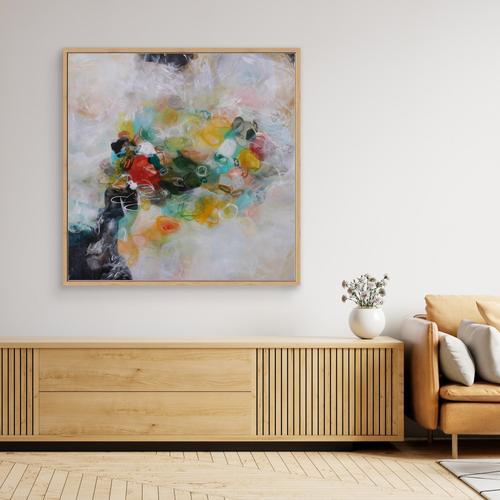 Nectar for the Bees - Framed Canvas Print by Susan Wooler