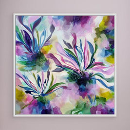 Forever in Bloom - Framed Canvas Print by Susan Wooler