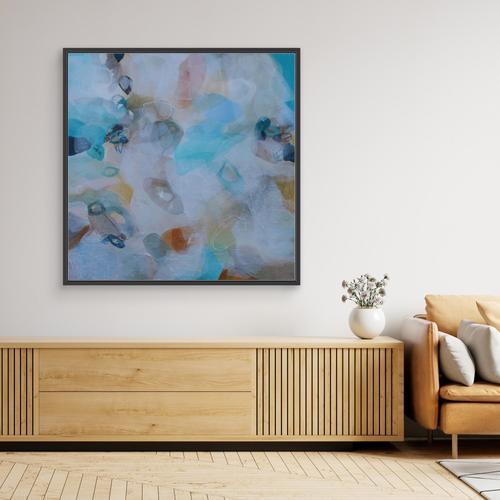 Haven of Peace - Framed Canvas Print by Susan Wooler