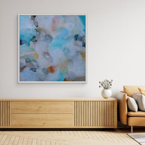 Haven of Peace - Framed Canvas Print by Susan Wooler