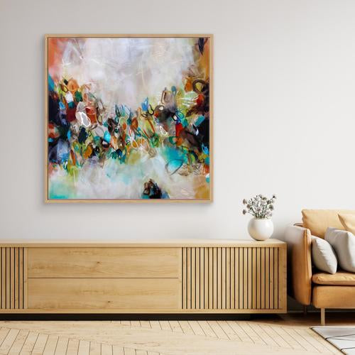 Free Spirit - Framed Canvas Print by Susan Wooler