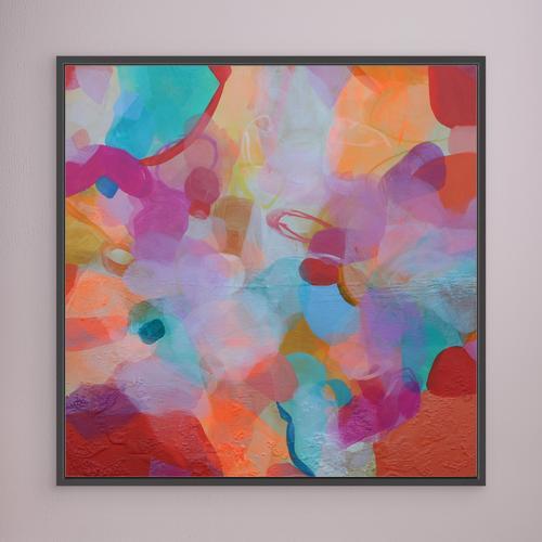 Just Within Reach - Framed Canvas Print by Susan Wooler