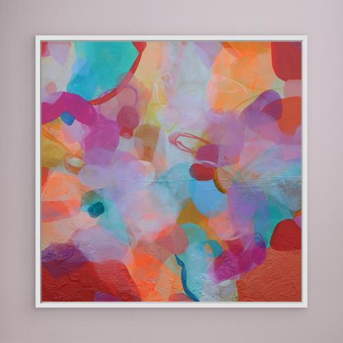 Just Within Reach - Framed Canvas Print by Susan Wooler