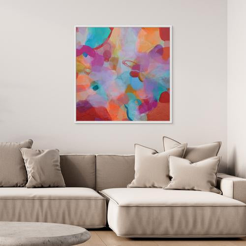 Just Within Reach - Framed Canvas Print by Susan Wooler