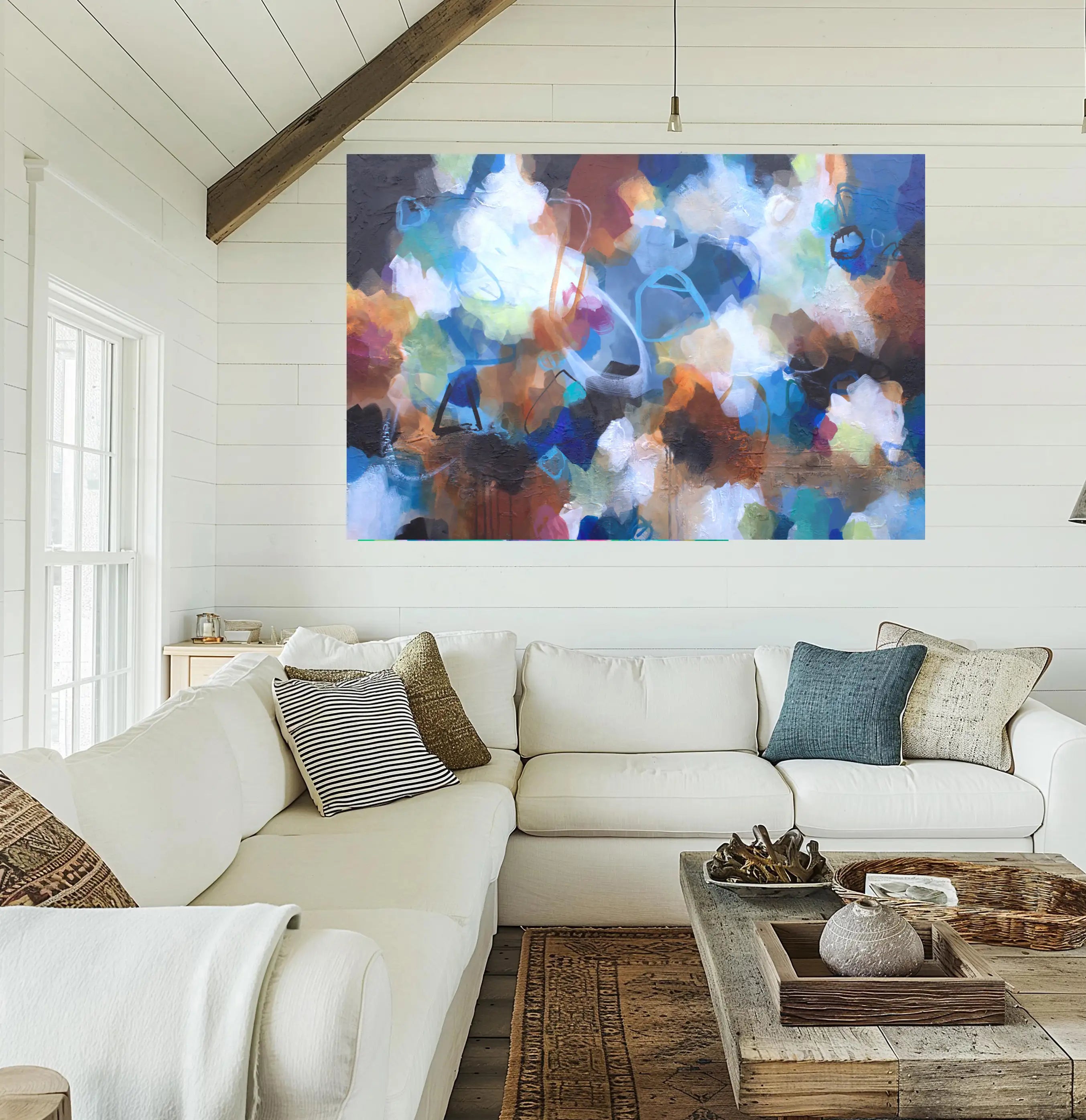 Feel the Earth Beneath Your Feet - Original Painting by Susan Wooler