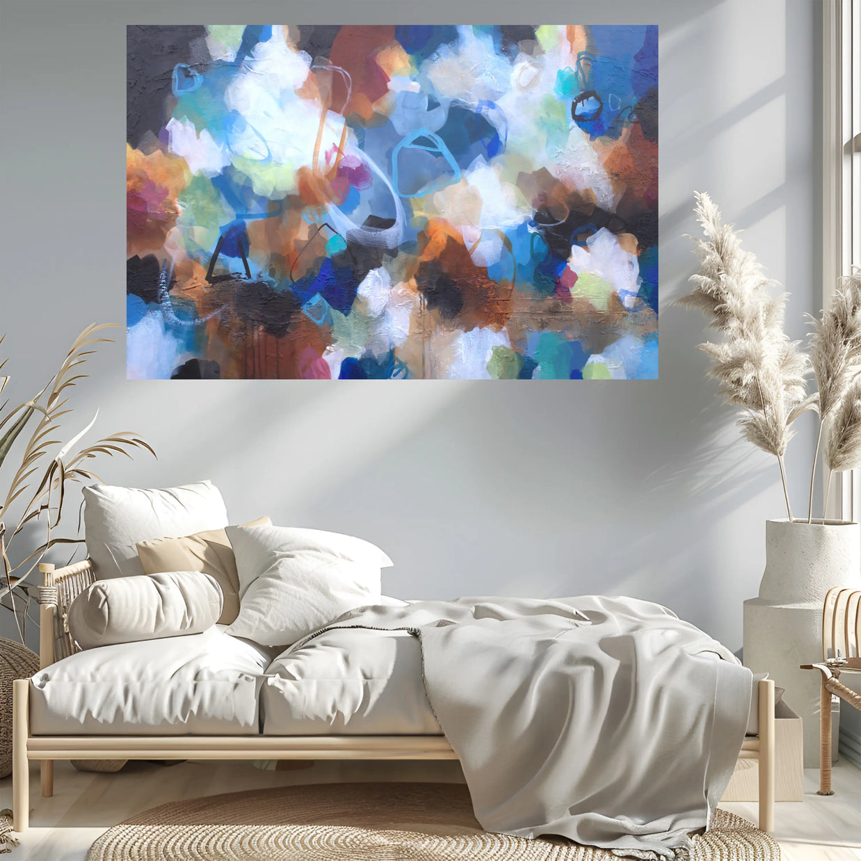 Feel the Earth Beneath Your Feet - Original Painting by Susan Wooler