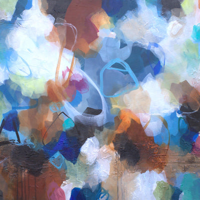 Feel the Earth Beneath Your Feet - Original Painting by Susan Wooler
