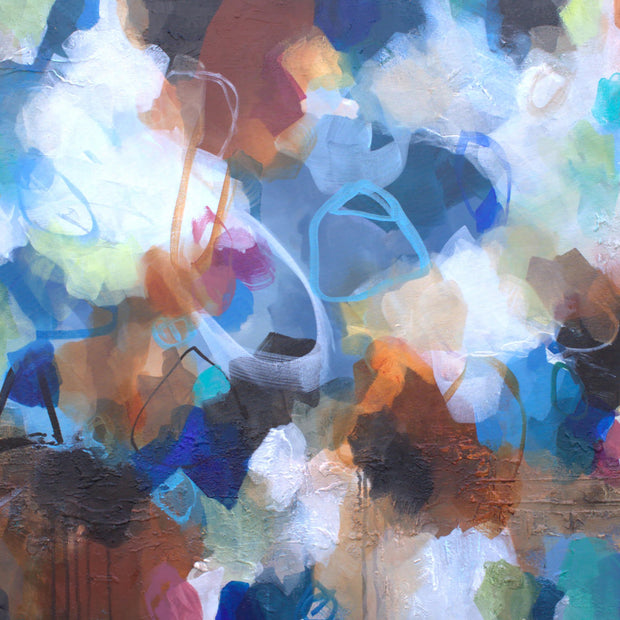 Feel the Earth Beneath Your Feet - Original Painting by Susan Wooler