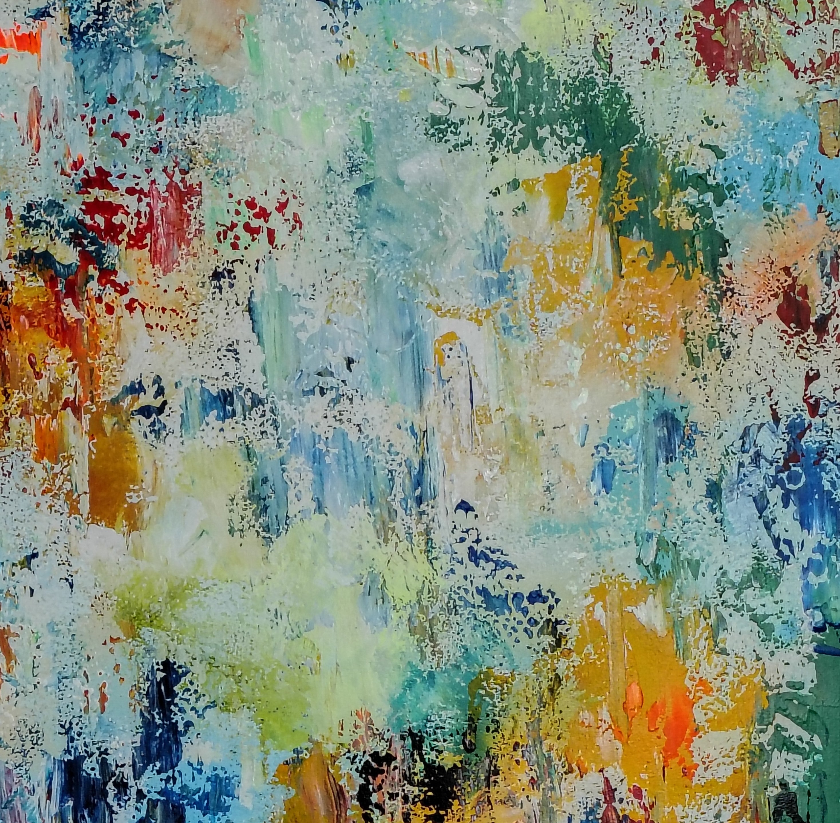 Water Reflections - Original Painting by Susan Wooler