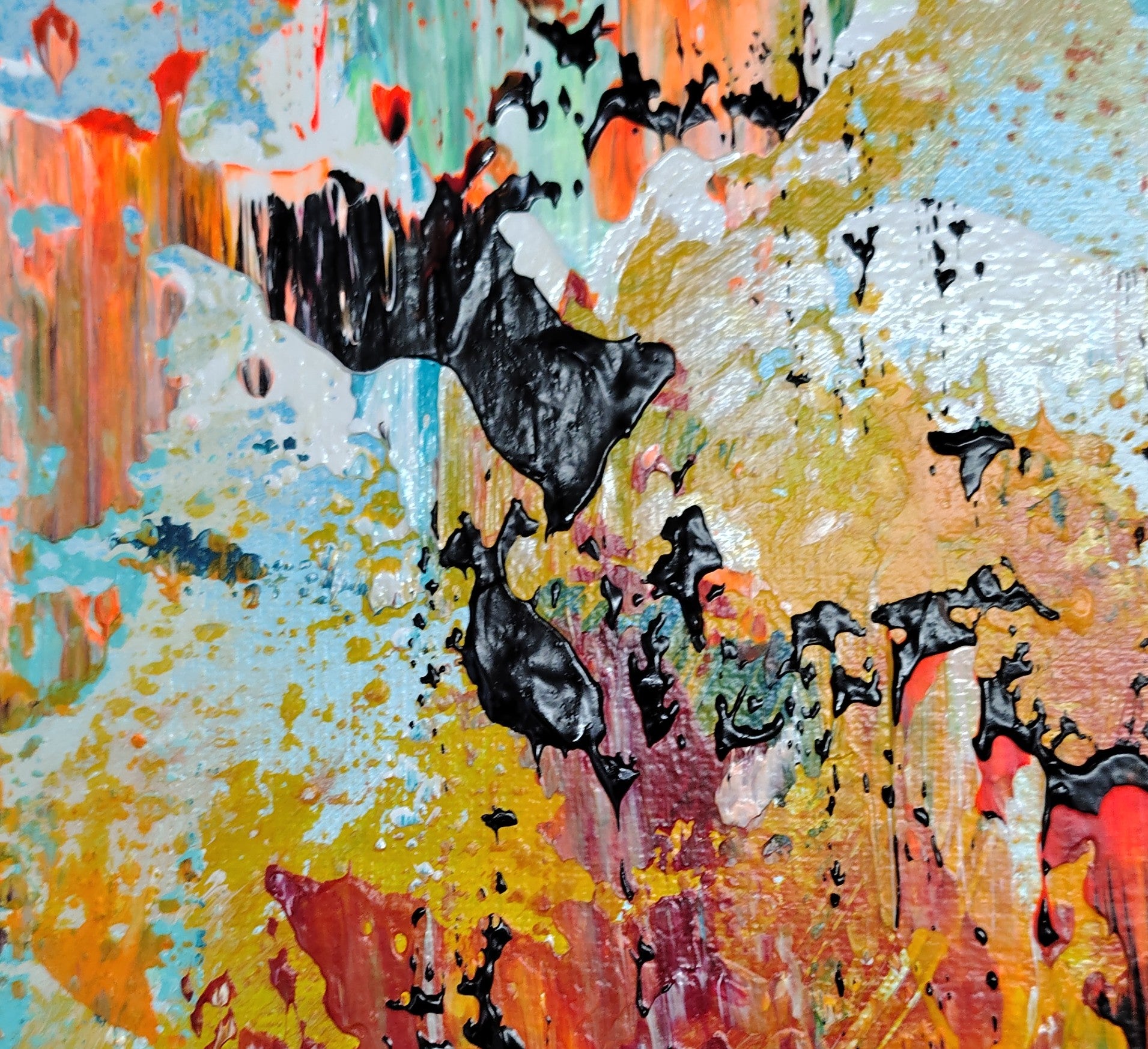 Water Reflections - Original Painting by Susan Wooler