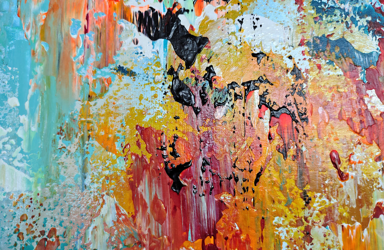 Water Reflections - Original Painting by Susan Wooler