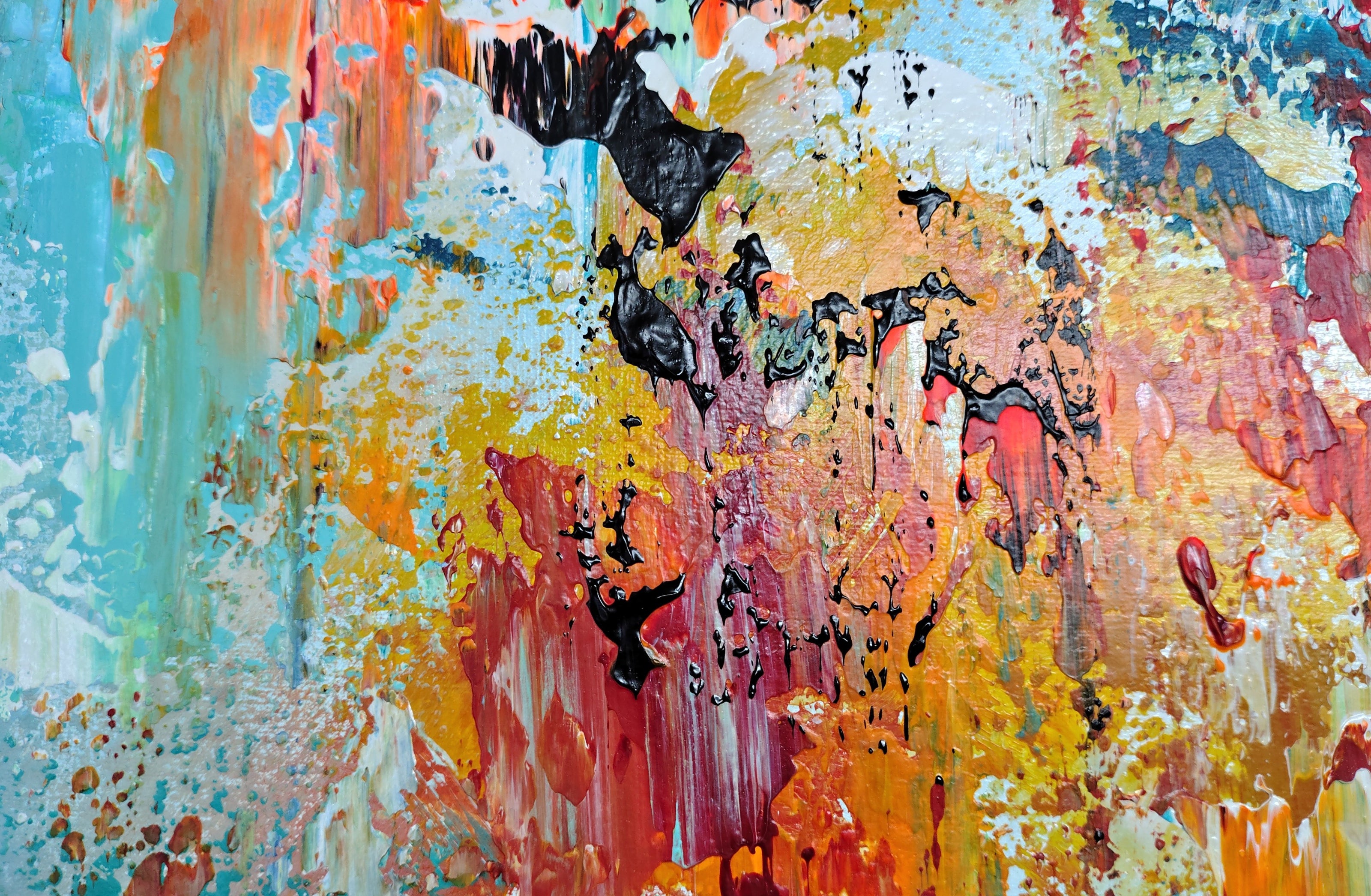 Water Reflections - Original Painting by Susan Wooler