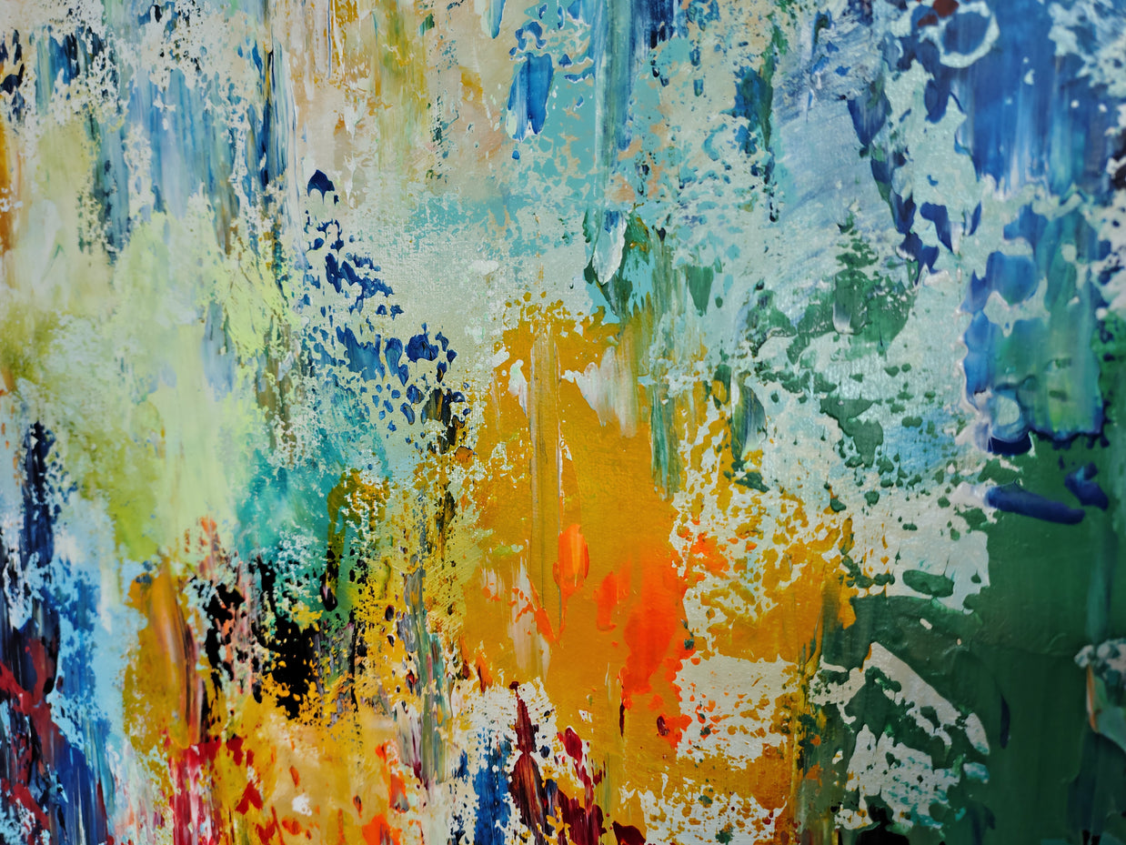 Water Reflections - Original Painting by Susan Wooler