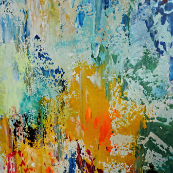 Water Reflections - Original Painting by Susan Wooler