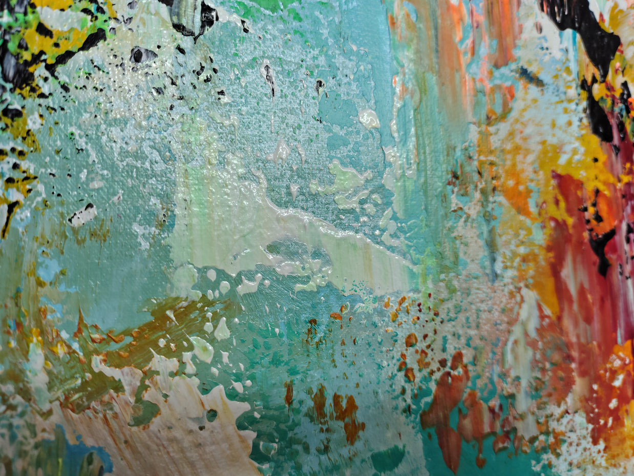 Water Reflections - Original Painting by Susan Wooler