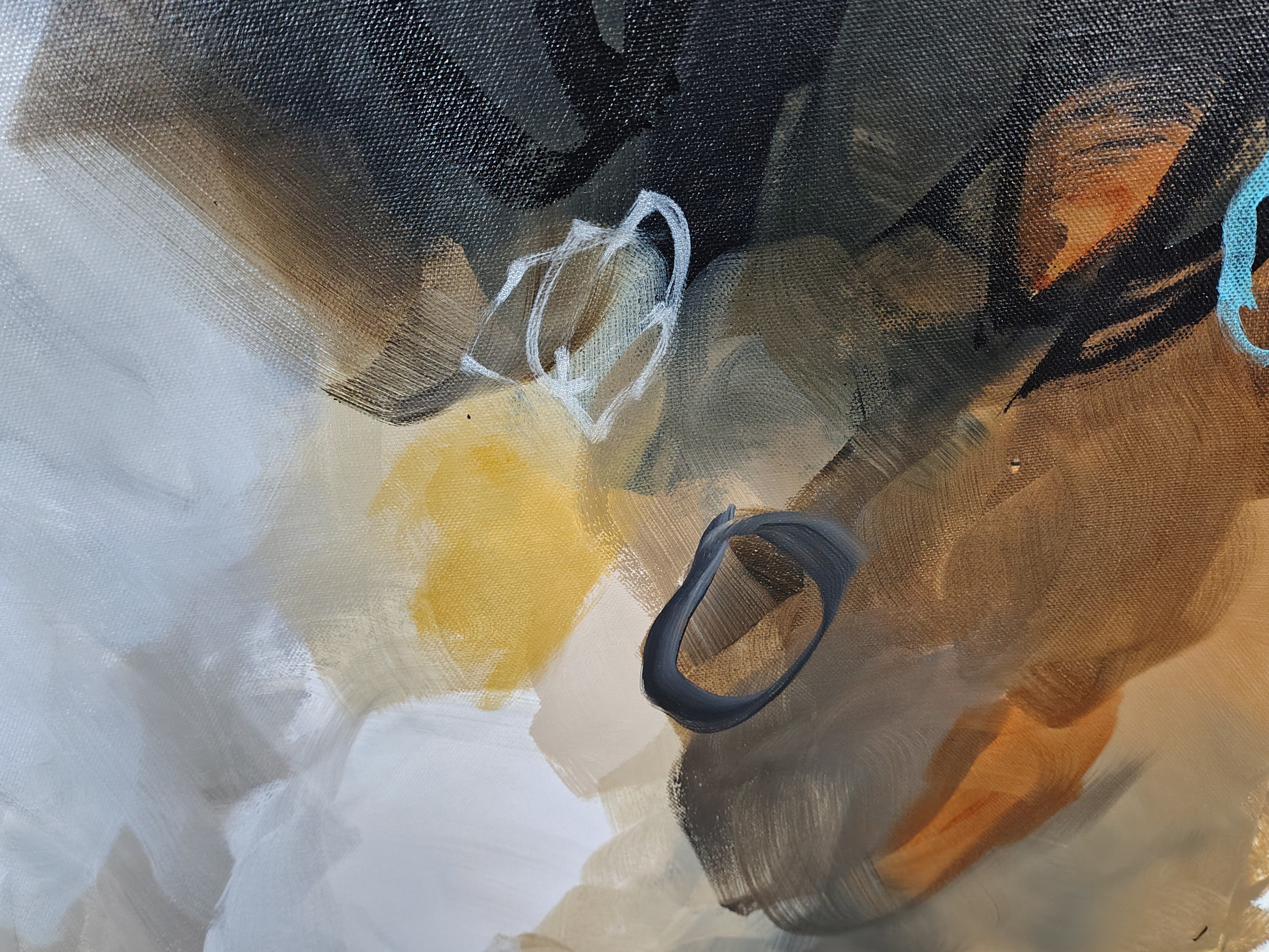 A Warm Glow Diptych - Original Painting by Susan Wooler