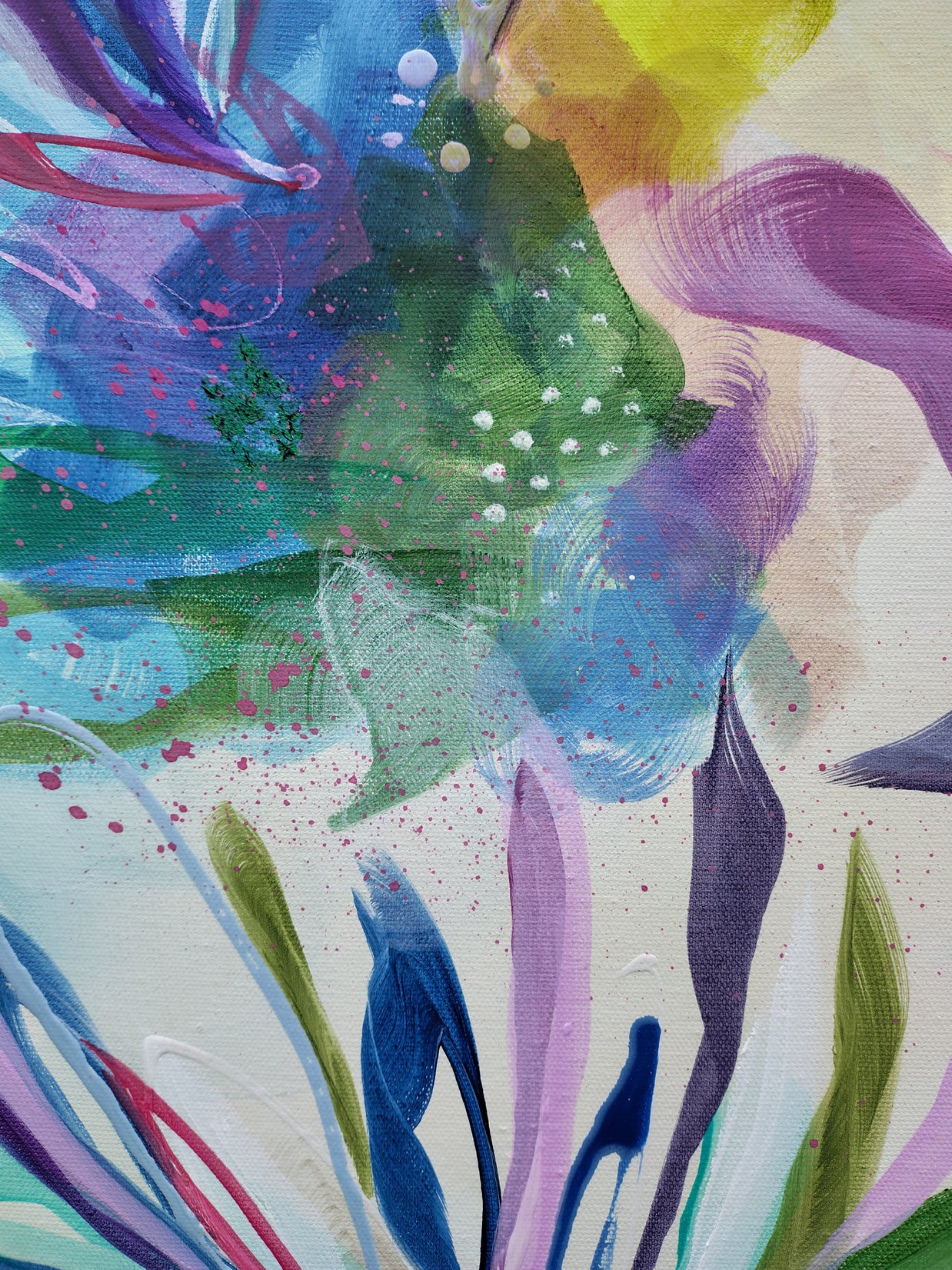 Forever In Bloom - Original Painting by Susan Wooler