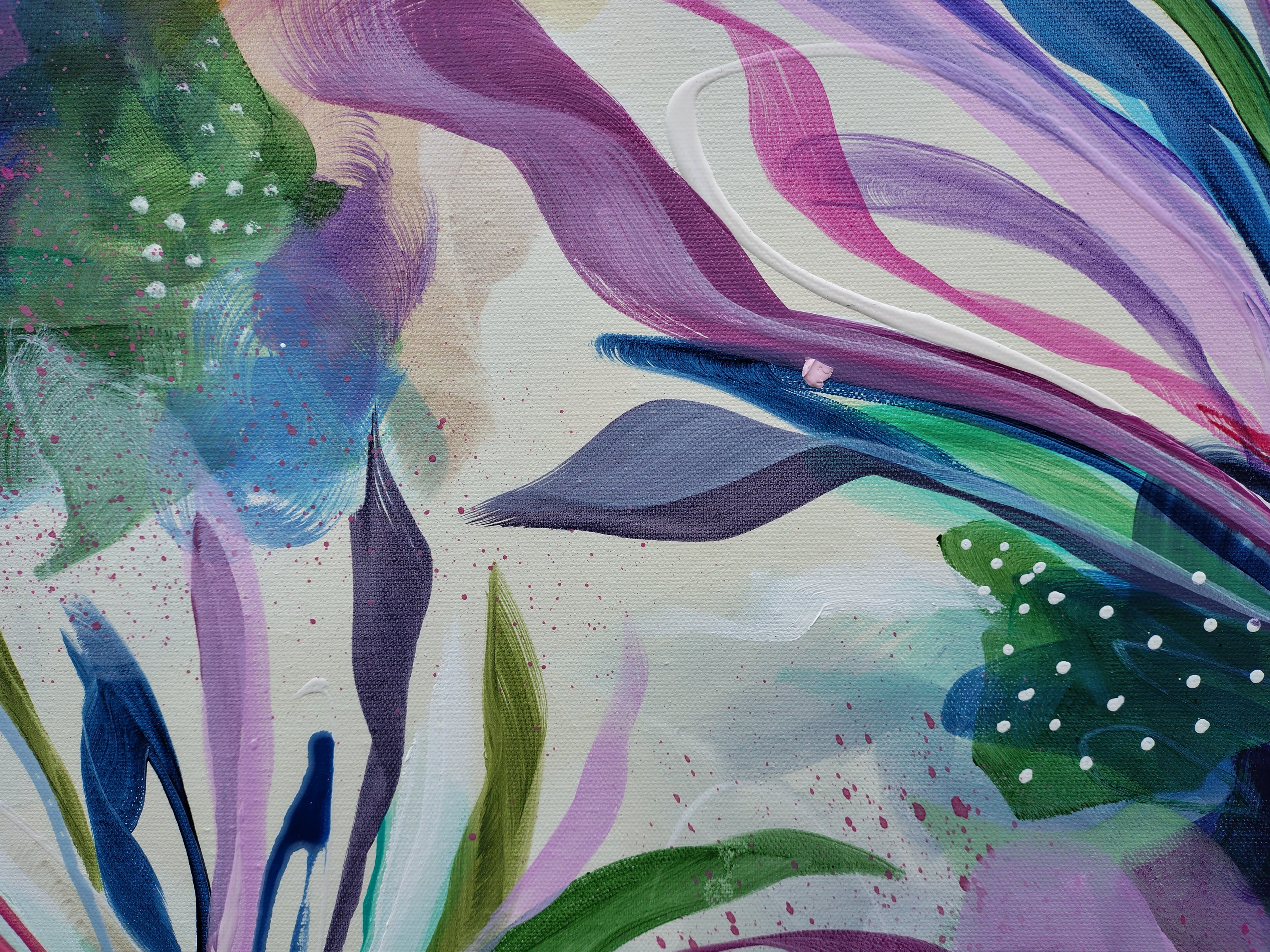 Forever In Bloom - Original Painting by Susan Wooler