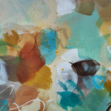 Golden Nectar - Original Painting by Susan Wooler