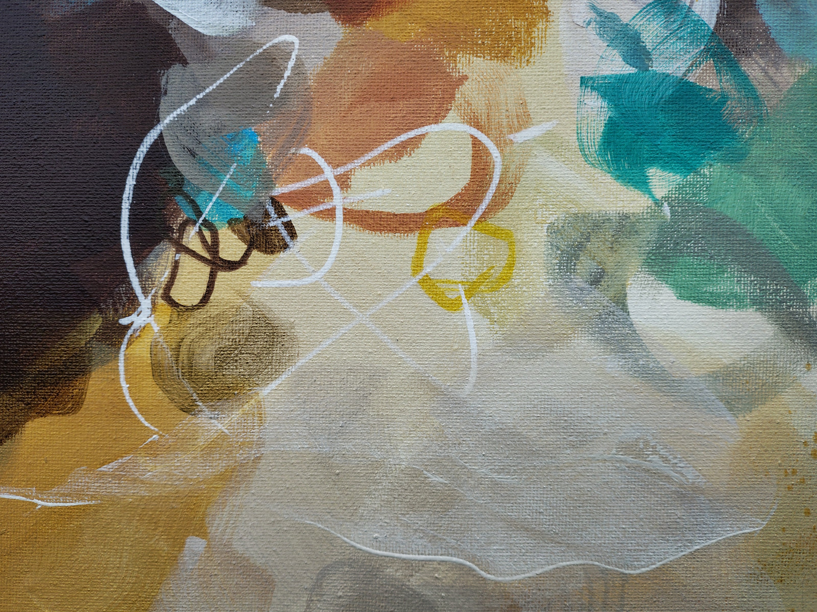 Golden Nectar - Original Painting by Susan Wooler