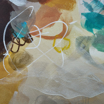 Golden Nectar - Original Painting by Susan Wooler