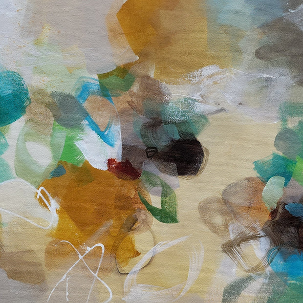 Golden Nectar II - Original Painting by Susan Wooler