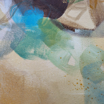 Golden Nectar II - Original Painting by Susan Wooler
