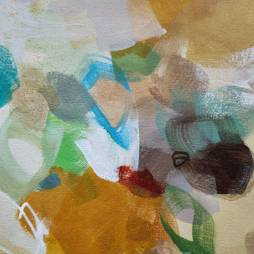 Golden Nectar II - Original Painting by Susan Wooler