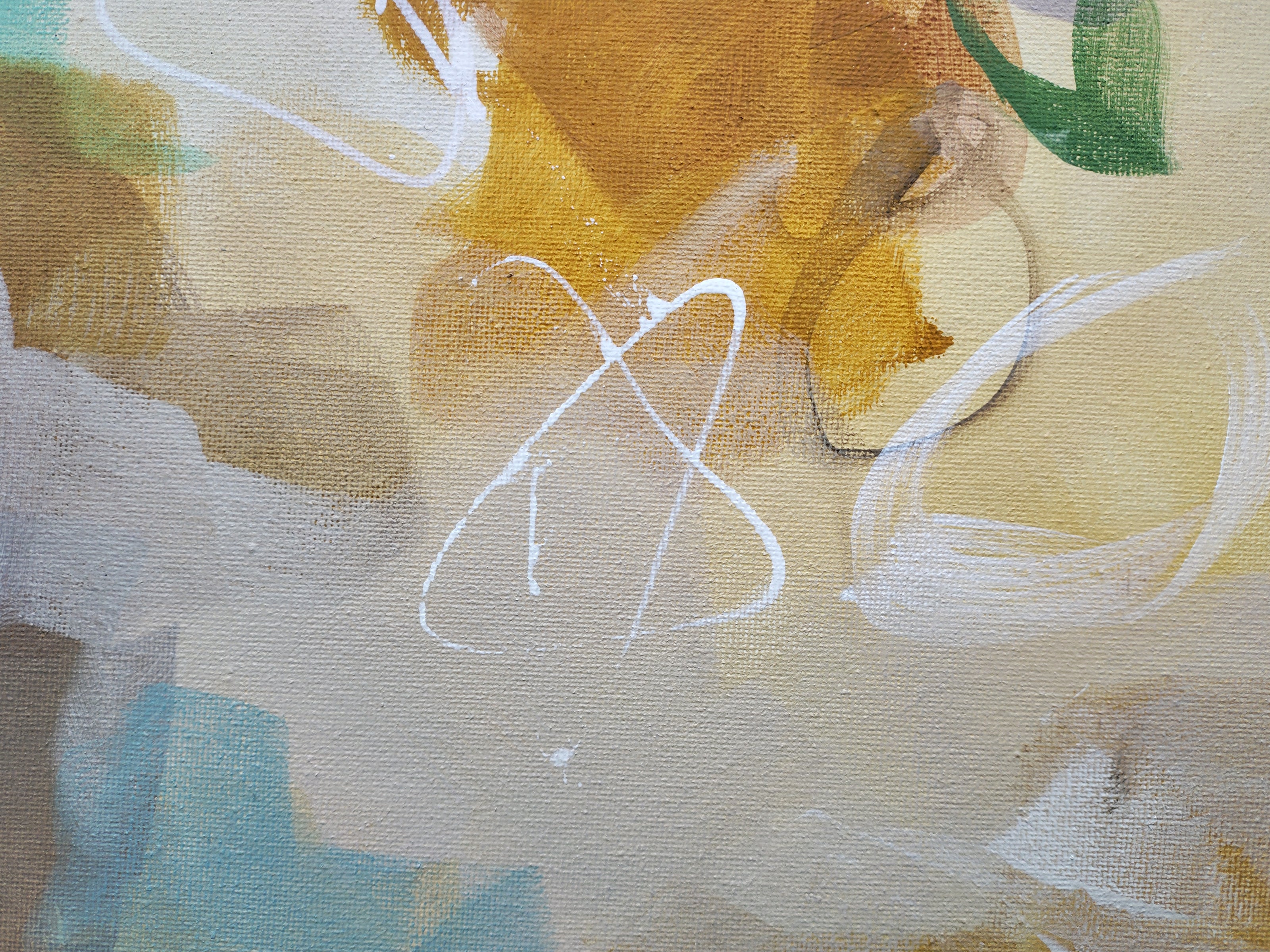 Golden Nectar II - Original Painting by Susan Wooler