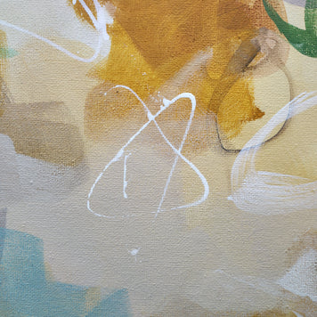 Golden Nectar II - Original Painting by Susan Wooler