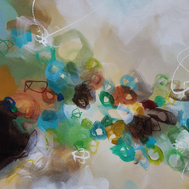 Golden Nectar III - Original Painting by Susan Wooler