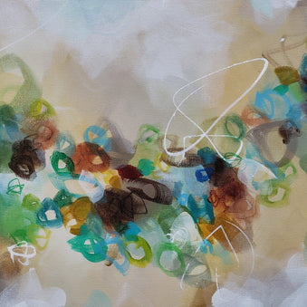 Golden Nectar III - Original Painting by Susan Wooler