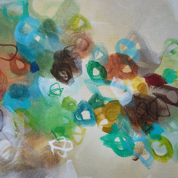 Golden Nectar III - Original Painting by Susan Wooler