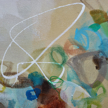 Golden Nectar III - Original Painting by Susan Wooler