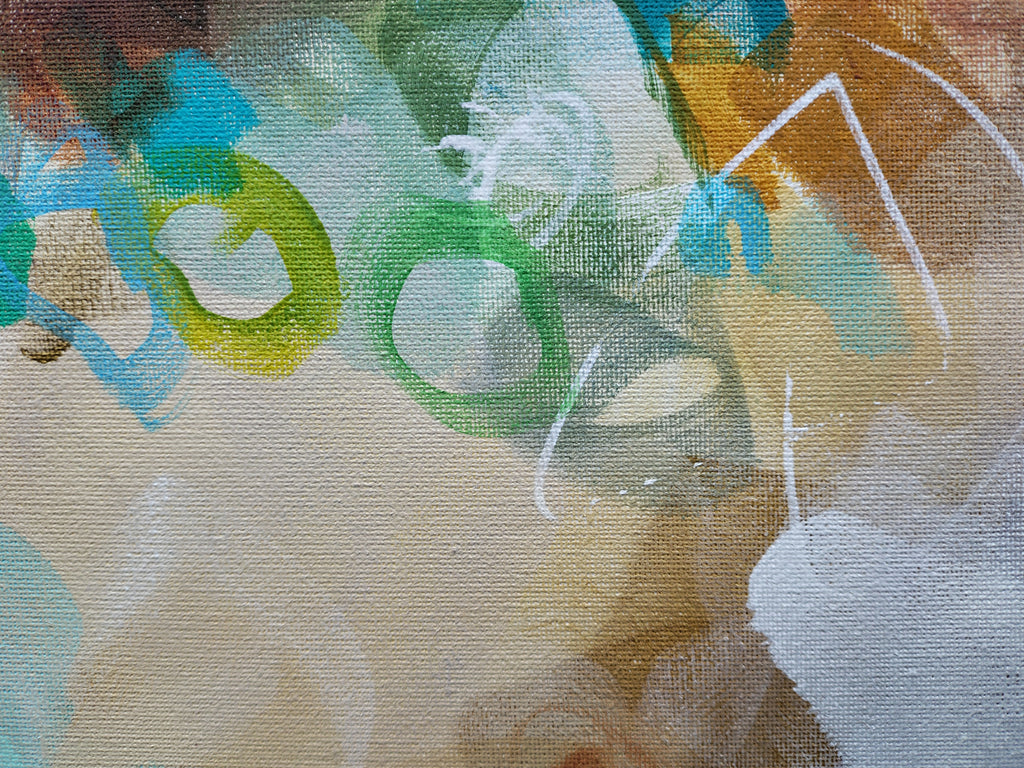 Golden Nectar III - Original Painting by Susan Wooler