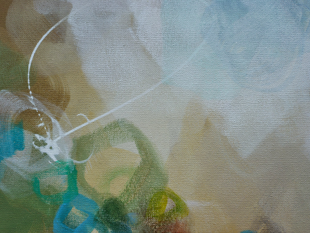 Golden Nectar III - Original Painting by Susan Wooler