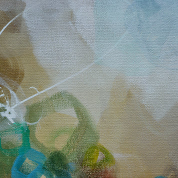 Golden Nectar III - Original Painting by Susan Wooler