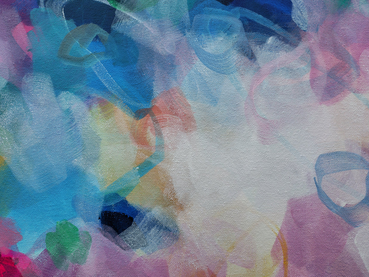 Colorful fabric with a textured pattern