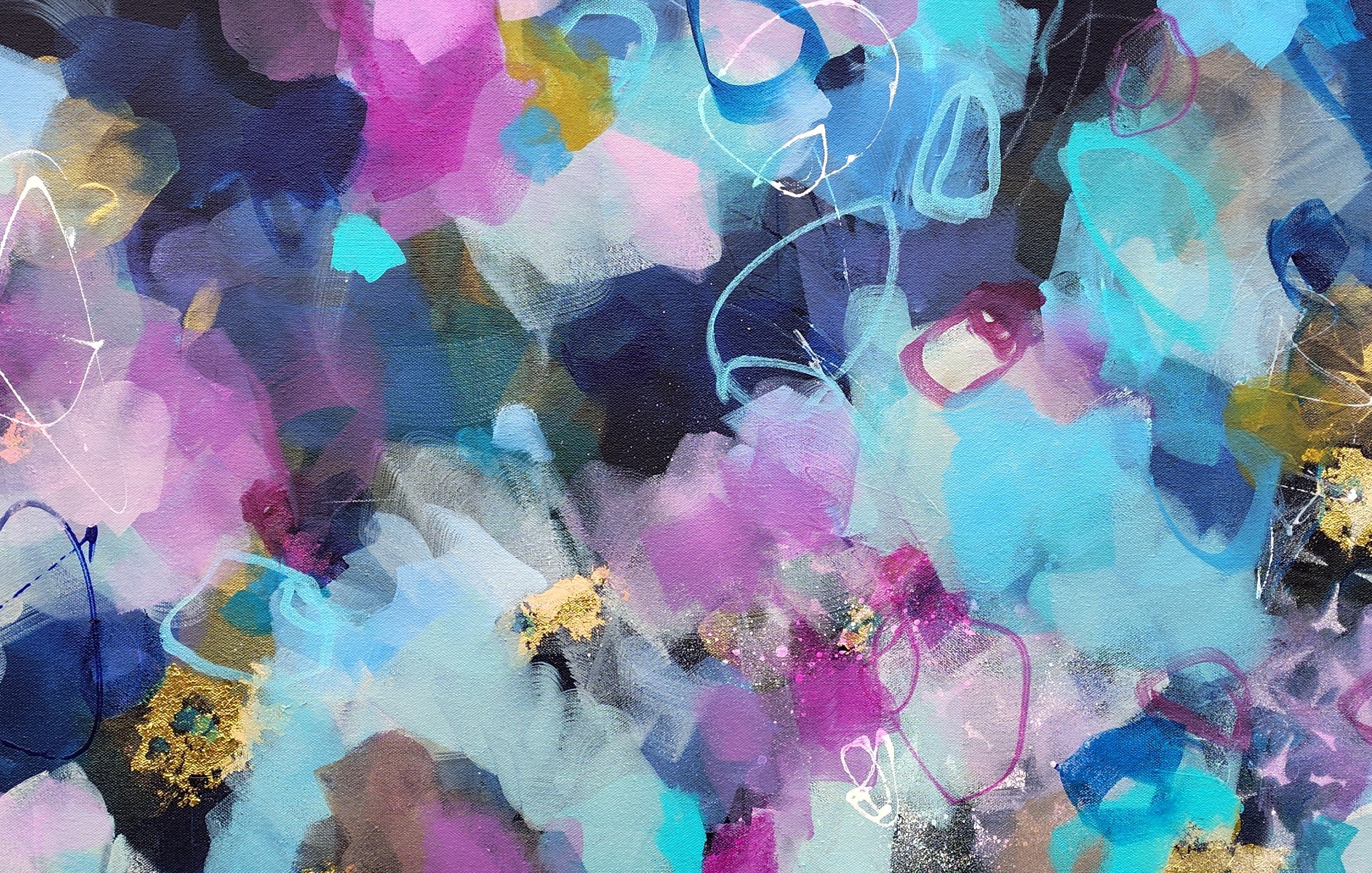 The Evening Came Alive - Original Painting by Susan Wooler