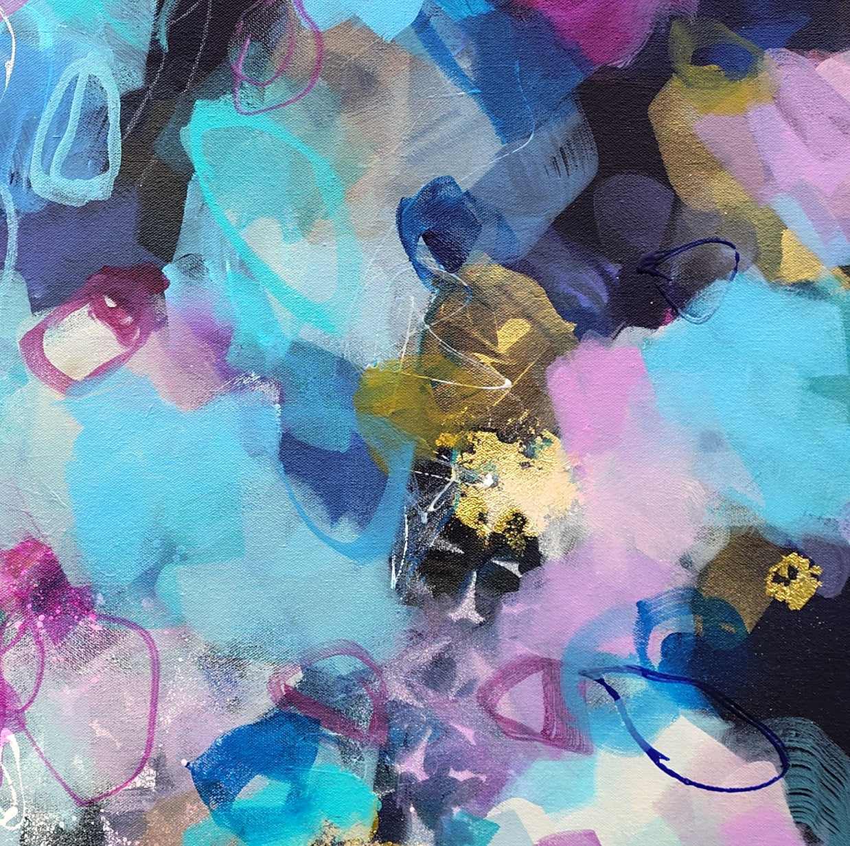 The Evening Came Alive - Original Painting by Susan Wooler