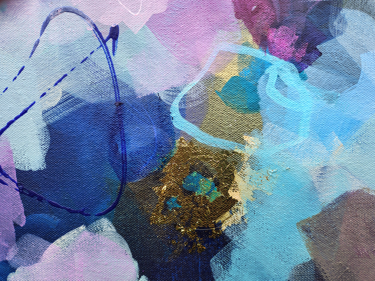 The Evening Came Alive - Original Painting by Susan Wooler