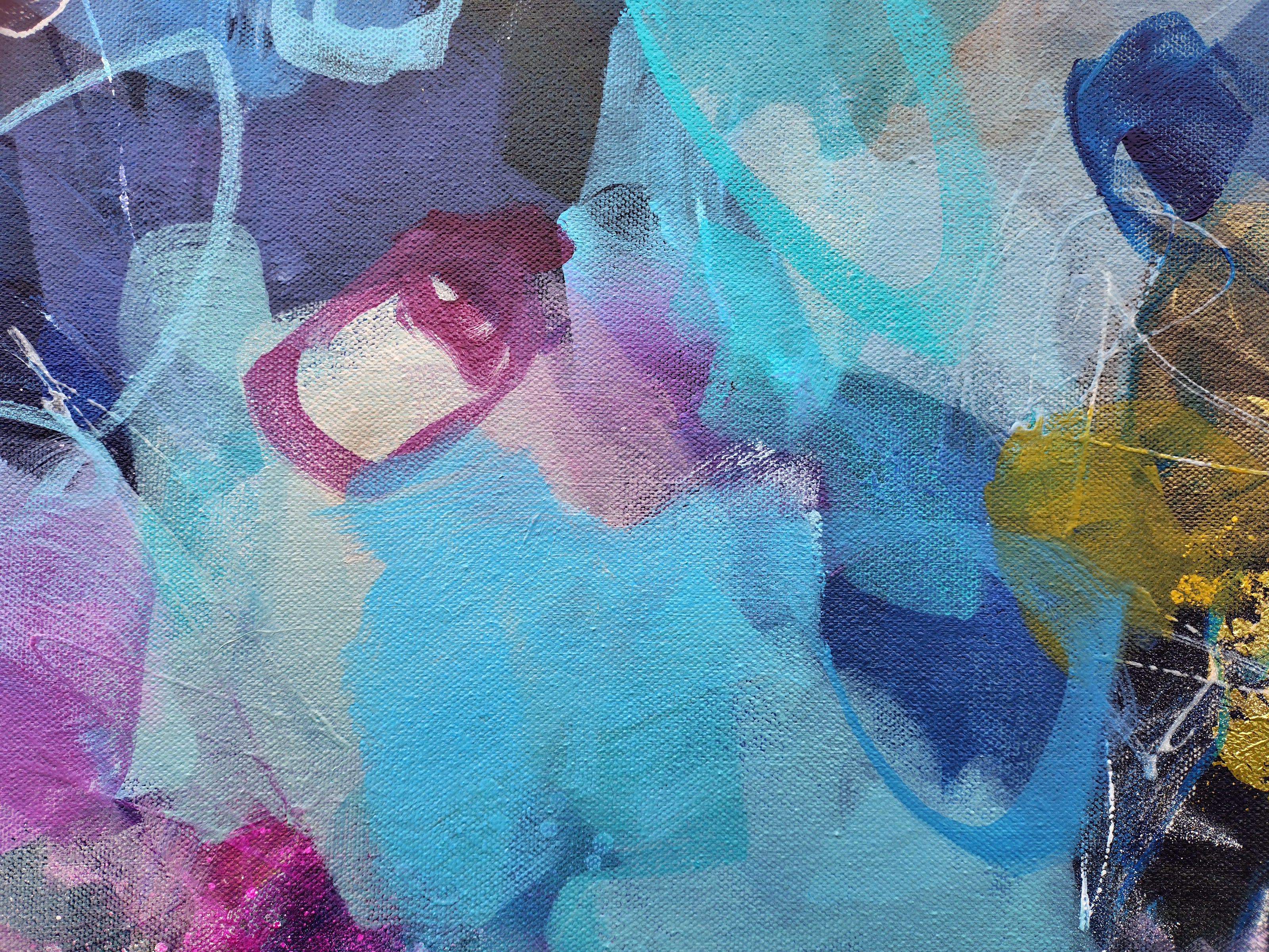 The Evening Came Alive - Original Painting by Susan Wooler