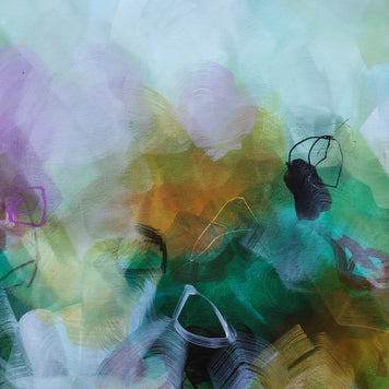Whispers in the Forest - Original Painting by Susan Wooler