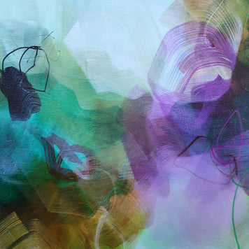 Whispers in the Forest - Original Painting by Susan Wooler