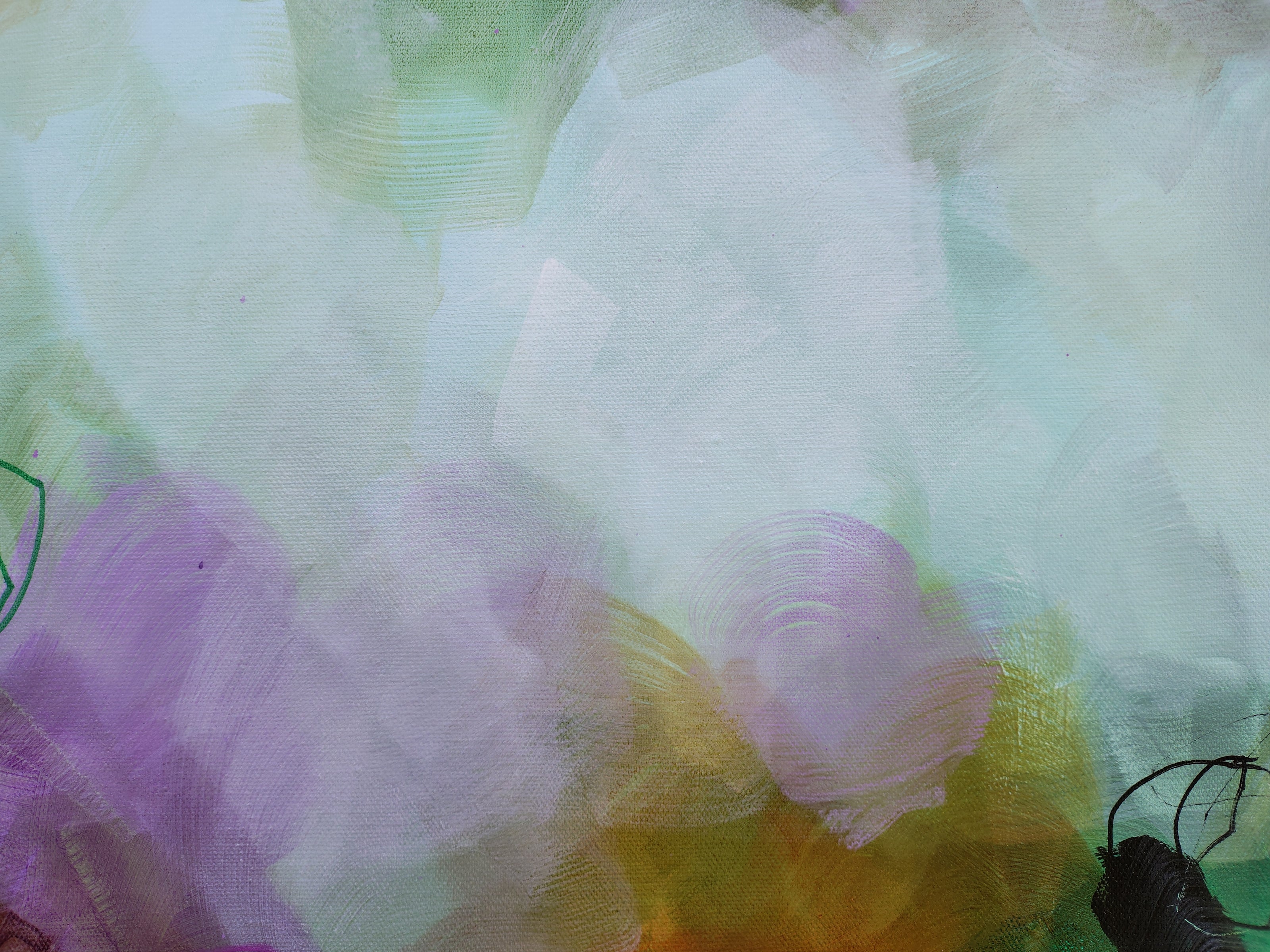 Whispers in the Forest - Original Painting by Susan Wooler