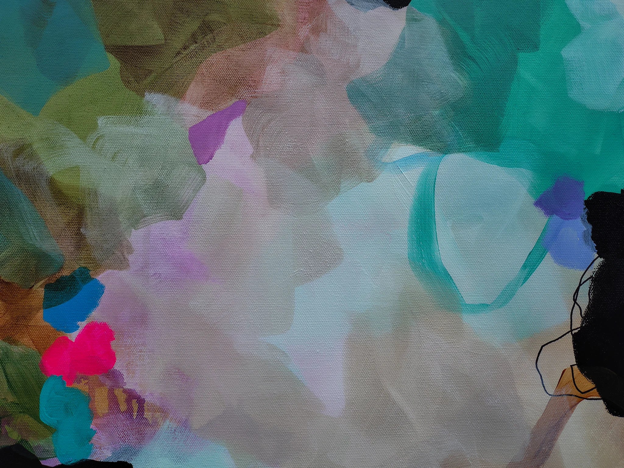 Mist Over the Estuary - Original Painting by Susan Wooler