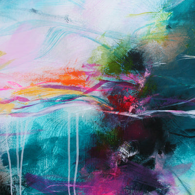 Coming Back Home Triptych - Original Painting by Susan Wooler