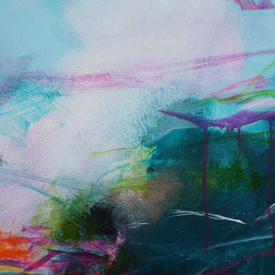Coming Back Home Triptych - Original Painting by Susan Wooler